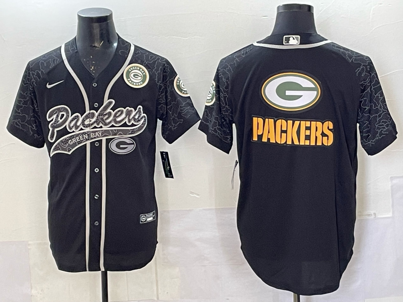 Men Green Bay Packers 1 Parsons blank black Nike NFL 2025 jersey 03